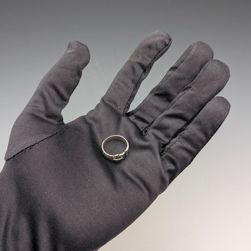 英國復古維多利亞設計純銀戒指(尺寸 8-9)